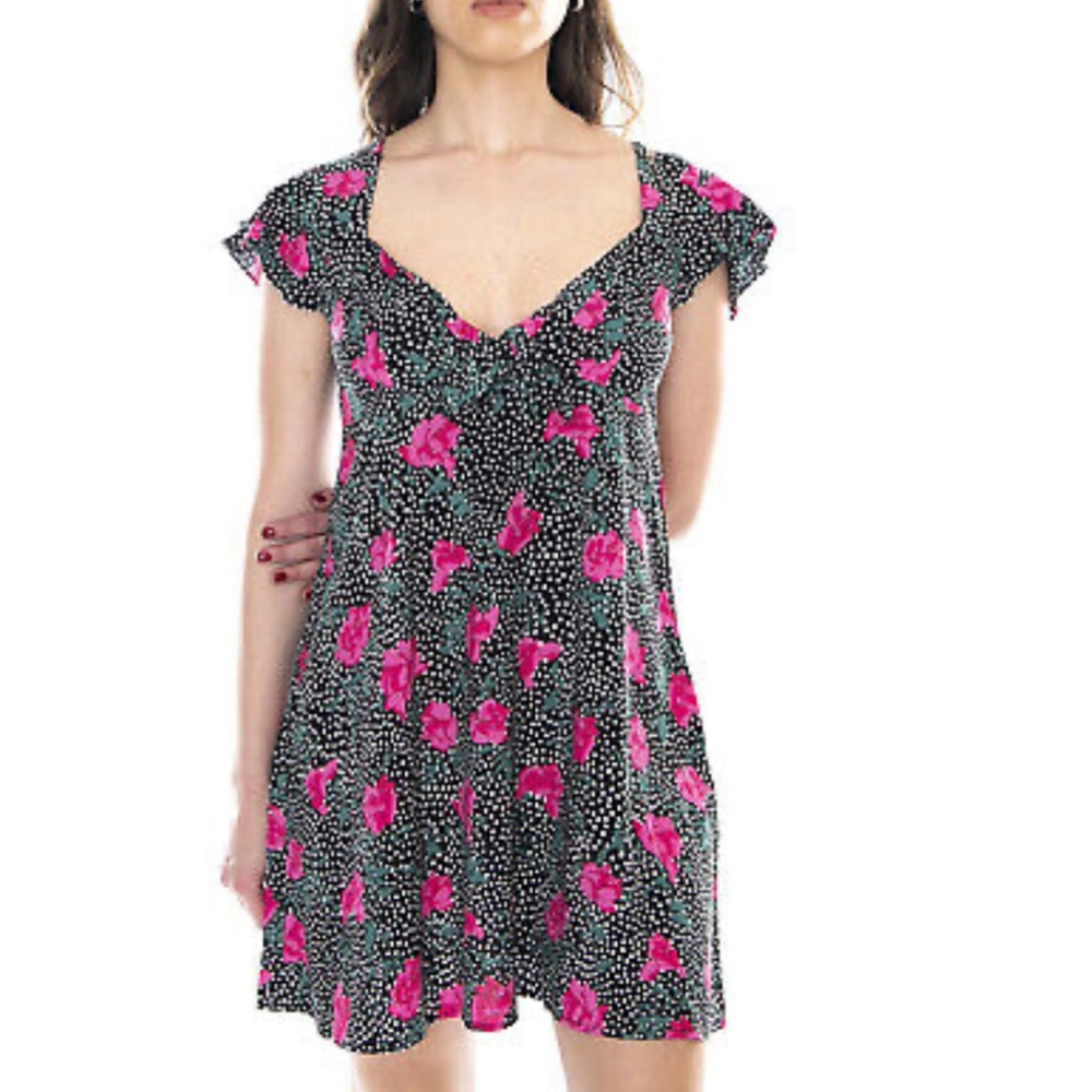 MOTEL ROCK Ihza Dress - Paradise Polka Dot Women’s Small